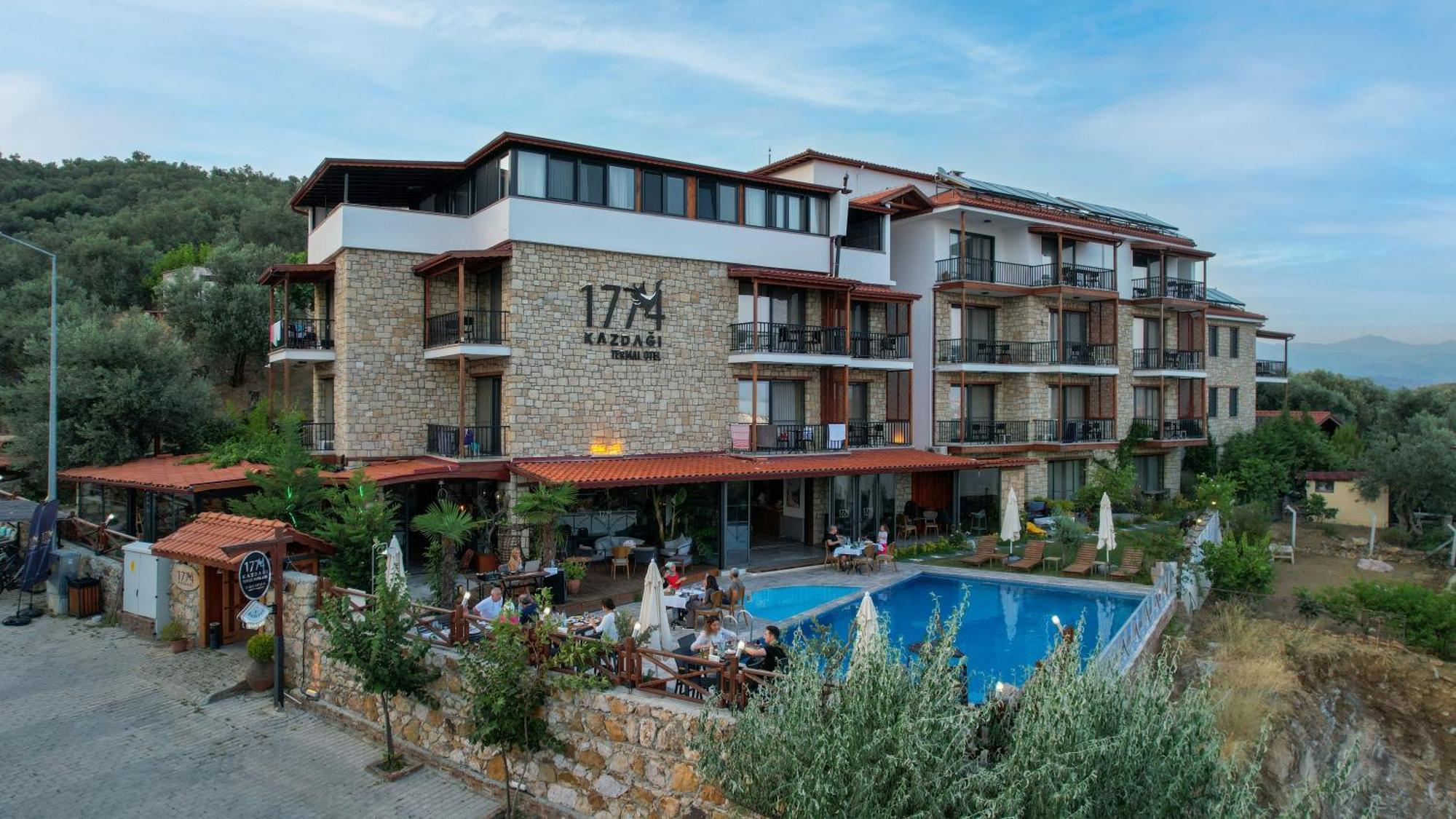 1774 Kazdagi Termal Otel Gure Kültér fotó